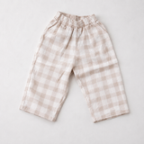 Gingham Adventure Pants Oatmeal