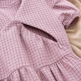 Breastfeeding Balloon Sleeve Dress Pink