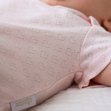 Pure Pointelle -sydänkuvioinen body – vaaleanpunainen