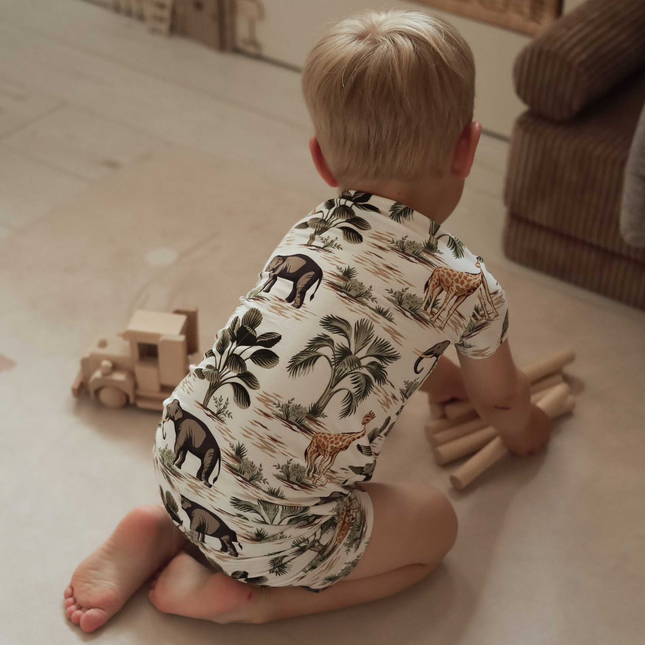 Infantil Shortie PJ Set Jungla