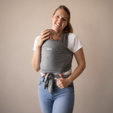 Bamboo Baby Wrap - Solid Pebble Grey