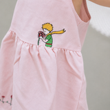 Peplum-jurkje voor kinderen met motief van De Kleine Prins