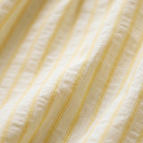 Breastfeeding Mini Balloon Sleeve Dress Yellow