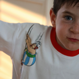 Camiseta infantil extragrande de Astérix y Obélix