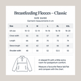 Breastfeeding Fleece - Forest Green