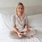 Dames Pyjama Set Luipaardprint