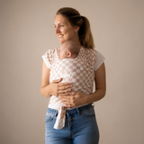 Bamboo Baby Wrap - Fawn Check