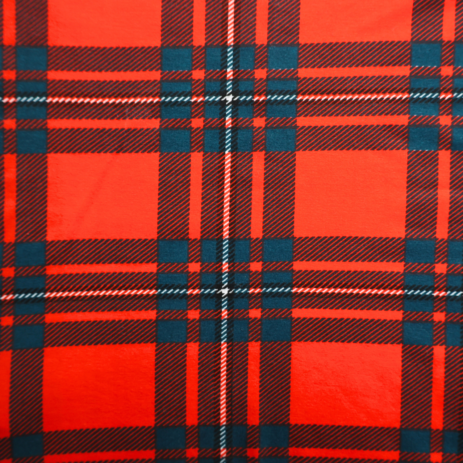 Children's PJ Set Red Tartan