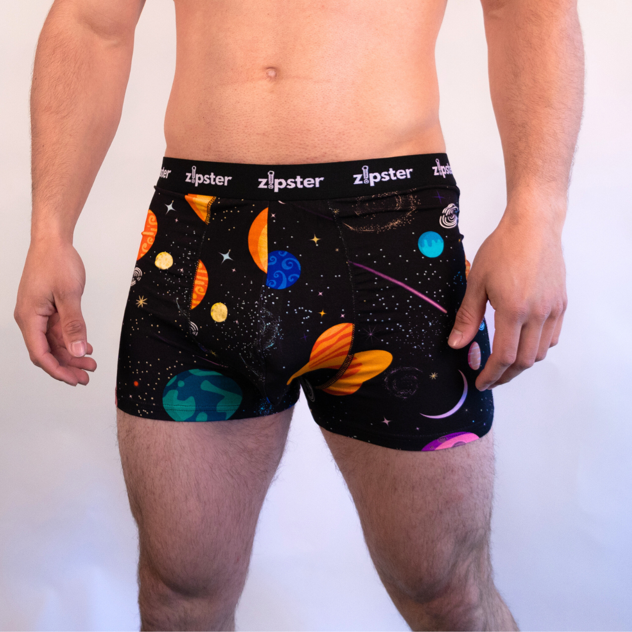 Herren Boxershorts Galaxy