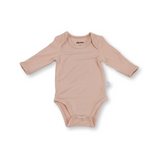 Body suit a maniche lunghe Beige