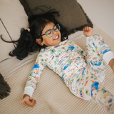 Children's PJ Coastal Town