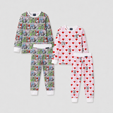 Asterix pysjamassett for barn – rosa pakke