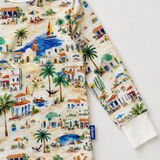 Children's PJ Coastal Town