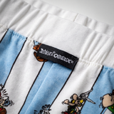 Børnepyjamas med Asterix og Obelix-striber