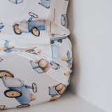 طقم بيجامات أطفال وقت اللعب أزرق