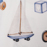 طقم بيجامات أطفال وقت اللعب أزرق