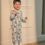 Børnepyjamas med Asterix og Obelix-striber
