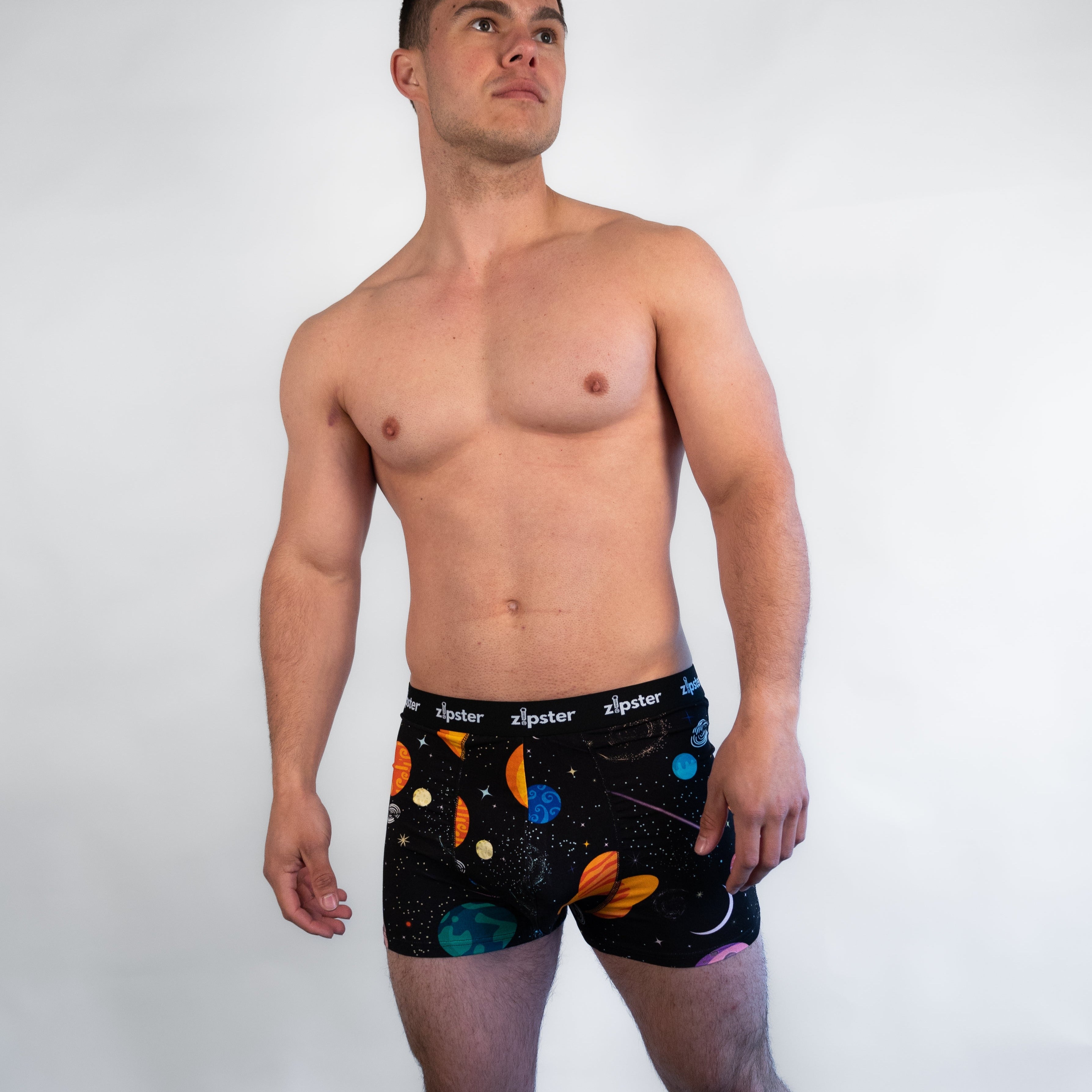 Herren Boxershorts Galaxy