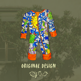 Ensemble de pyjamas pour enfants Sicilian Summer (Gagnant du concours de design 2025)