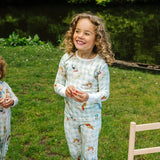 Children's PJ Peter Rabbit Hill Top Friends