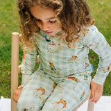 Children's PJ Peter Rabbit Hill Top Friends