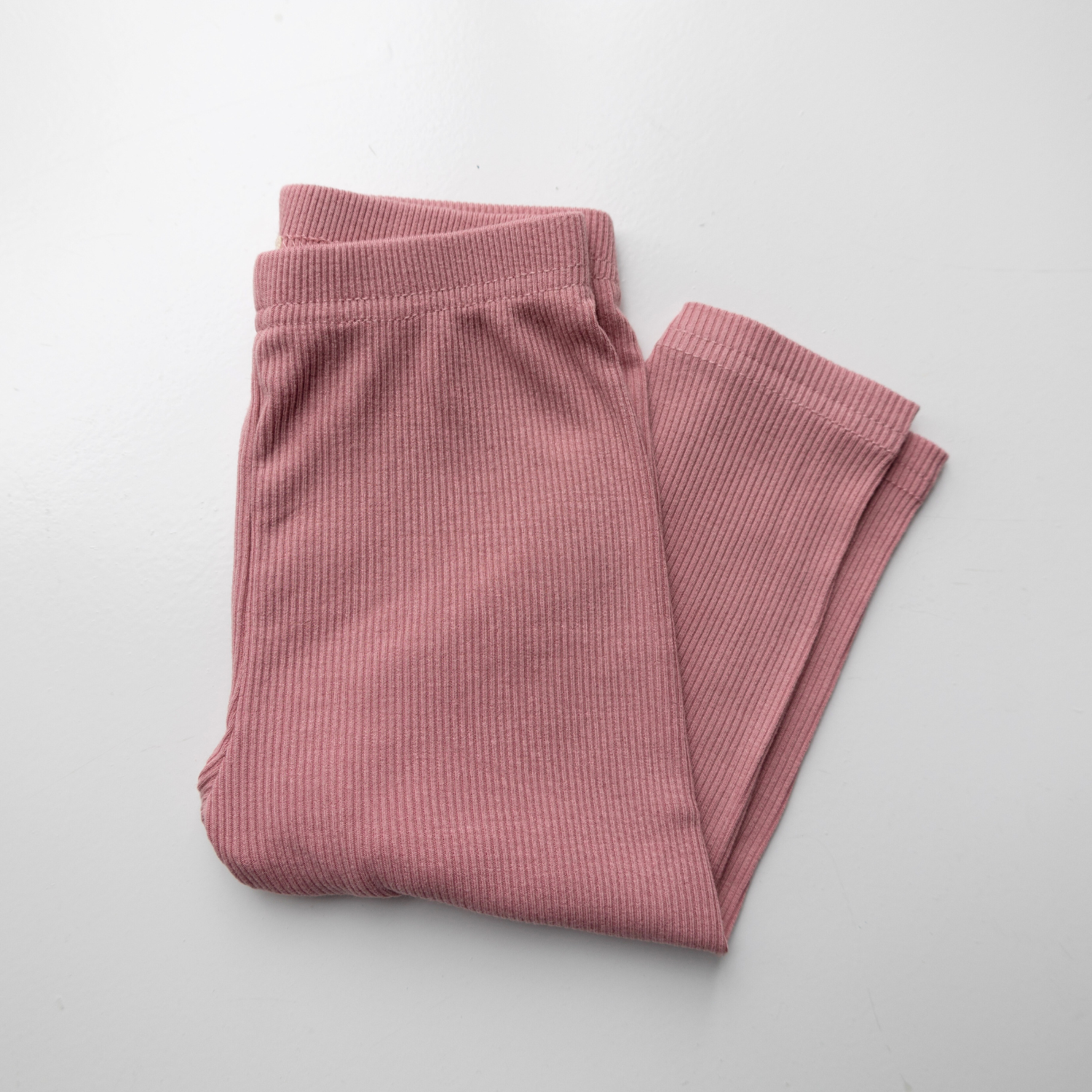 Ribbed Leggings de bambú Rosa