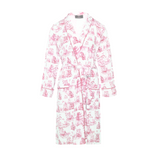 Bata rosa Toile de Jouy Bamboo para mujer