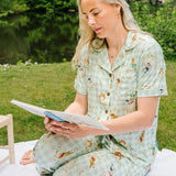 Ladies Pyjamas Set Peter Rabbit Hill Top Friends