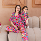 Ladies Pyjamas Set Frida Fiesta de Colores