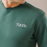 Maglietta da uomo in bambù Tired