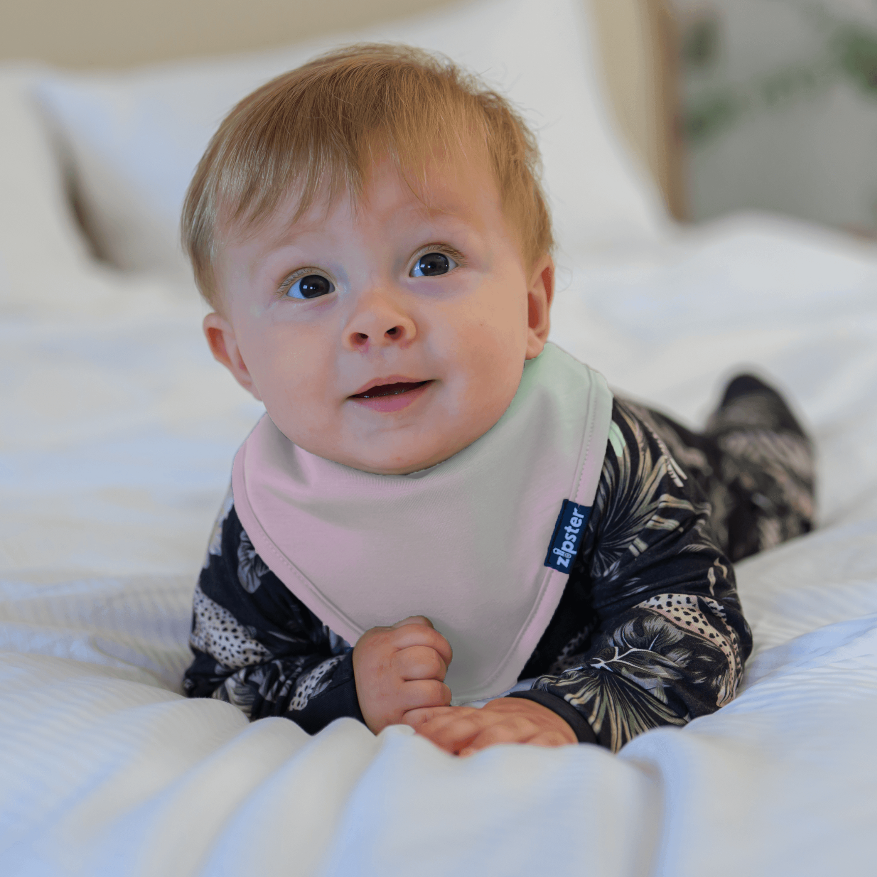 Bamboo Bandana Bib Oatmeal