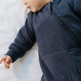 Slaapzak bamboe 3.5 TOG marineblauw