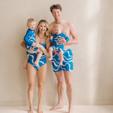 Ladies Swimsuit Ride The Wave