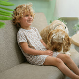 Children's Shortie PJ Set Leopard Print
