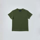 Camiseta Bamboo Everyday Niño Verde Bosque