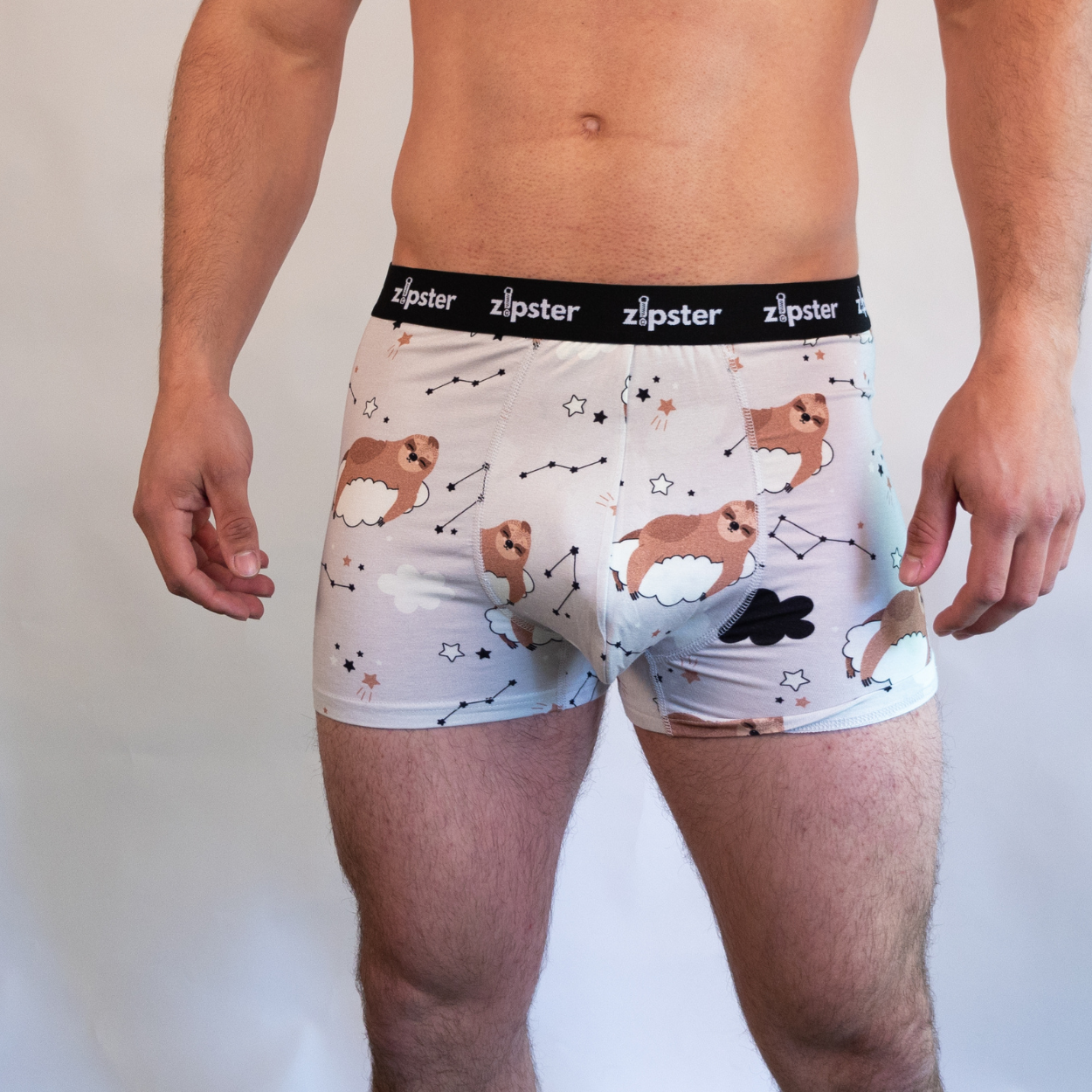 Herenboxershort luiaard