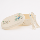Peter Rabbit Snackbox mit Besteckset