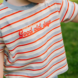 Oversized Kid's T-Shirt Striped Good Old Days