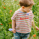 Oversized Kid's T-Shirt Striped Good Old Days