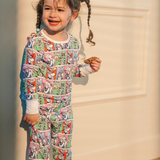 Children's Asterix PJ Set Comic Strip