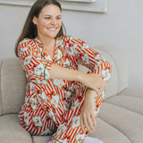 طقم بيجامات للسيدات بيتر في الكريسماس