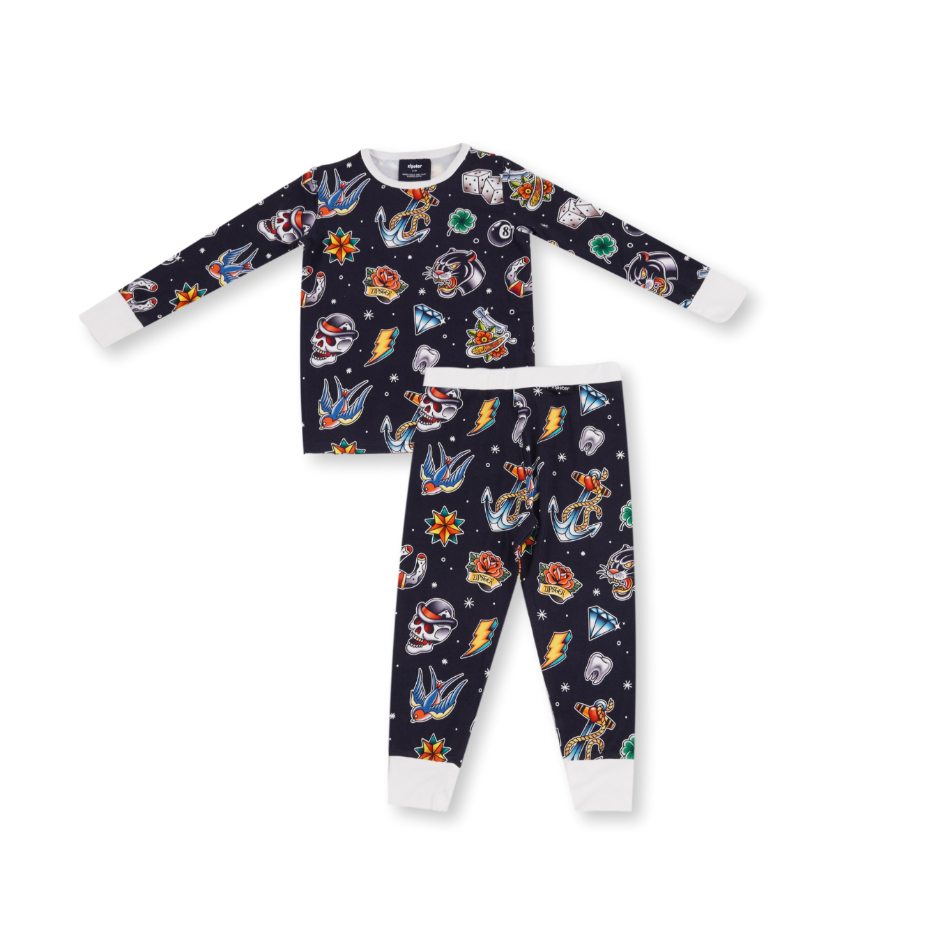 Conjunto de pijama infantil Tattoo