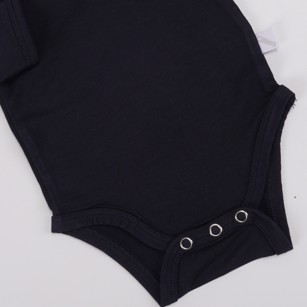 Langärmeliger Body Suit Marineblau