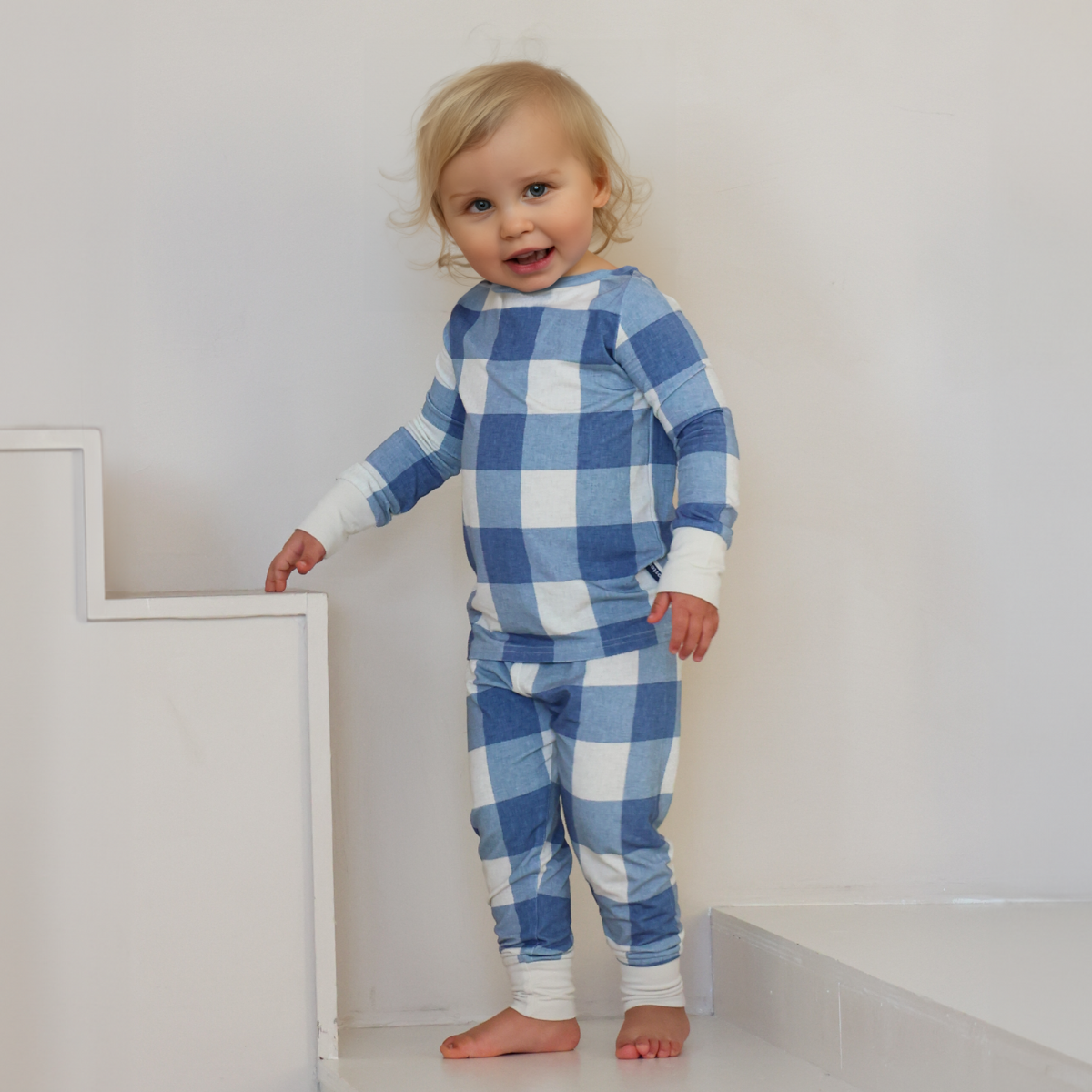 Children's PJ Set Farmhouse Check