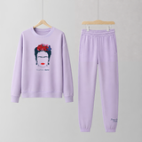 Bamboo Lounge Set Fierce Like Frida Purple