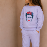 Bamboo Lounge Set Fierce Like Frida Purple