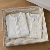 Pure Neutral Zipster – Sæt med to stk.