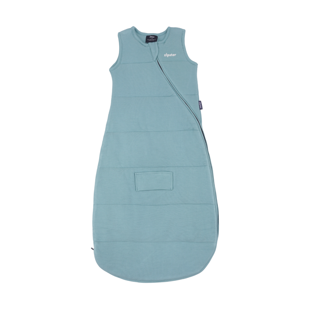 Slaapzak bamboe 2.5 TOG salie blauw