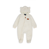 Zipster Teddy Suit Cream