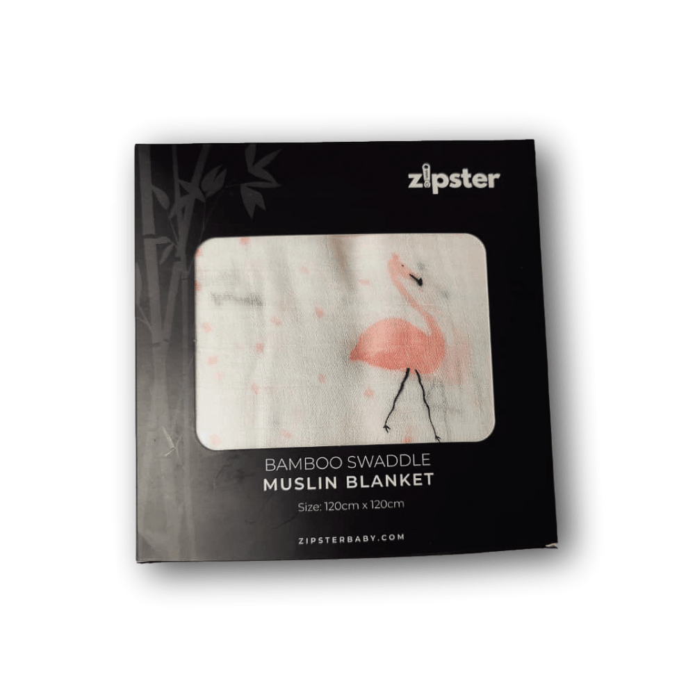 Muslin Flamingo - Zipster